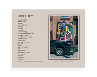 Kunstdruck Foto/Gedicht