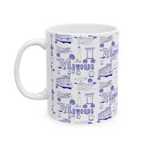 Wildwood Artistic Ceramic Mug | New Jersey Souvenir image 4