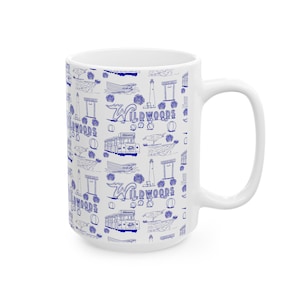 Wildwood Artistic Ceramic Mug | New Jersey Souvenir image 9