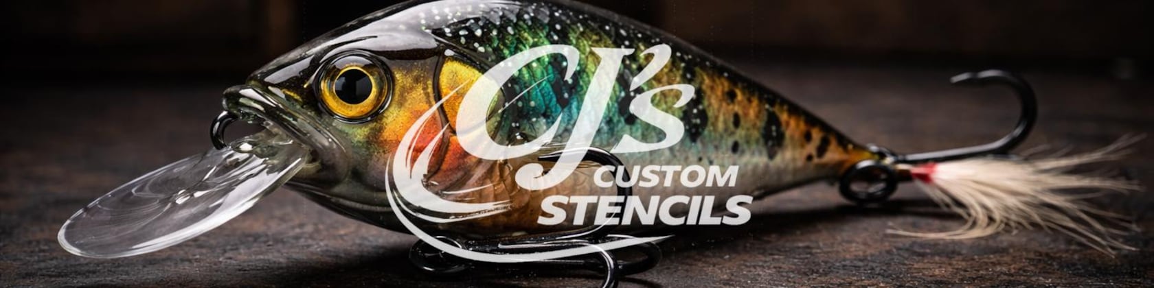 custom fishing lure blanks CJSCustomStencils