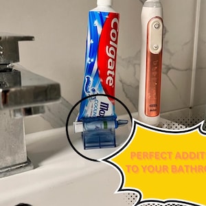 Premium Toothpaste Squeezer Dispenser – Easy Roller for Bathroom, Waste-Free Tube Holder, Perfect for Kids & Adults
