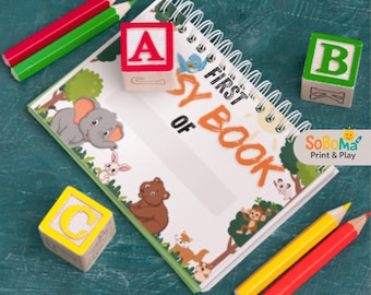 Montessori Busy Book: Toddler Learning Binder, Preschool Printable (PDF)