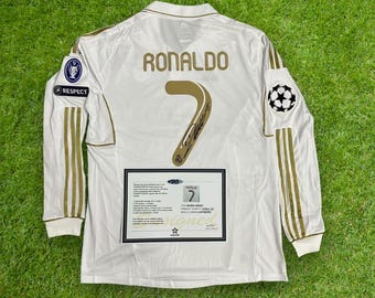 Maglia autografata di Cristiano Ronaldo del Real Madrid 2011/12 + certificato (vedi descrizione)