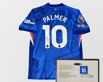 Cole Palmer Chelsea 25/26 Signed Shirt + Certificate (See Description)