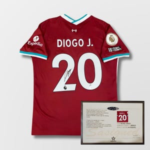 Diogo Jota Liverpool 24/25 Signed Shirt + Certificate (see