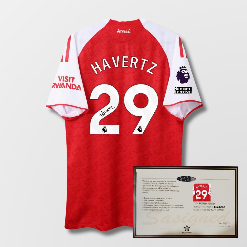 Kai Havertz SIGNED Arsenal 2025/26 Shirt Jersey + COA | Football