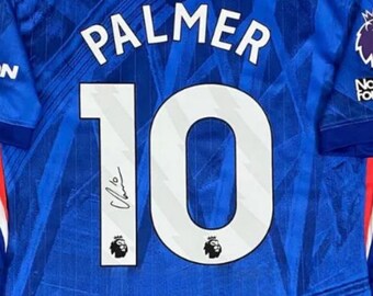 Cole Palmer Chelsea 25/26 Signed Shirt + Certificate (see