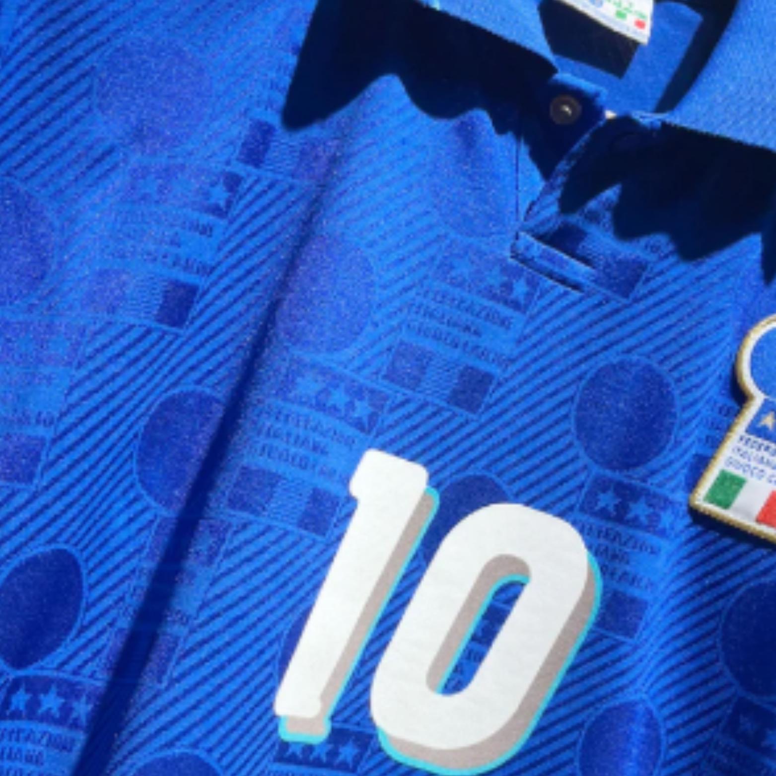 Roberto Baggio Italy 1994 World Cup Signed Shirt + Certificate