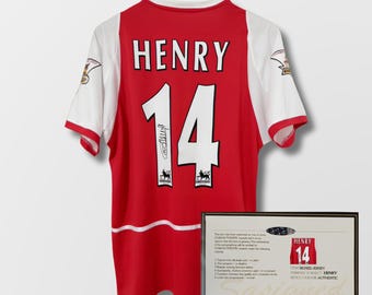 Original Authentic Arsenal 2004-05 Henry 14 Shirt Size Large - Etsy