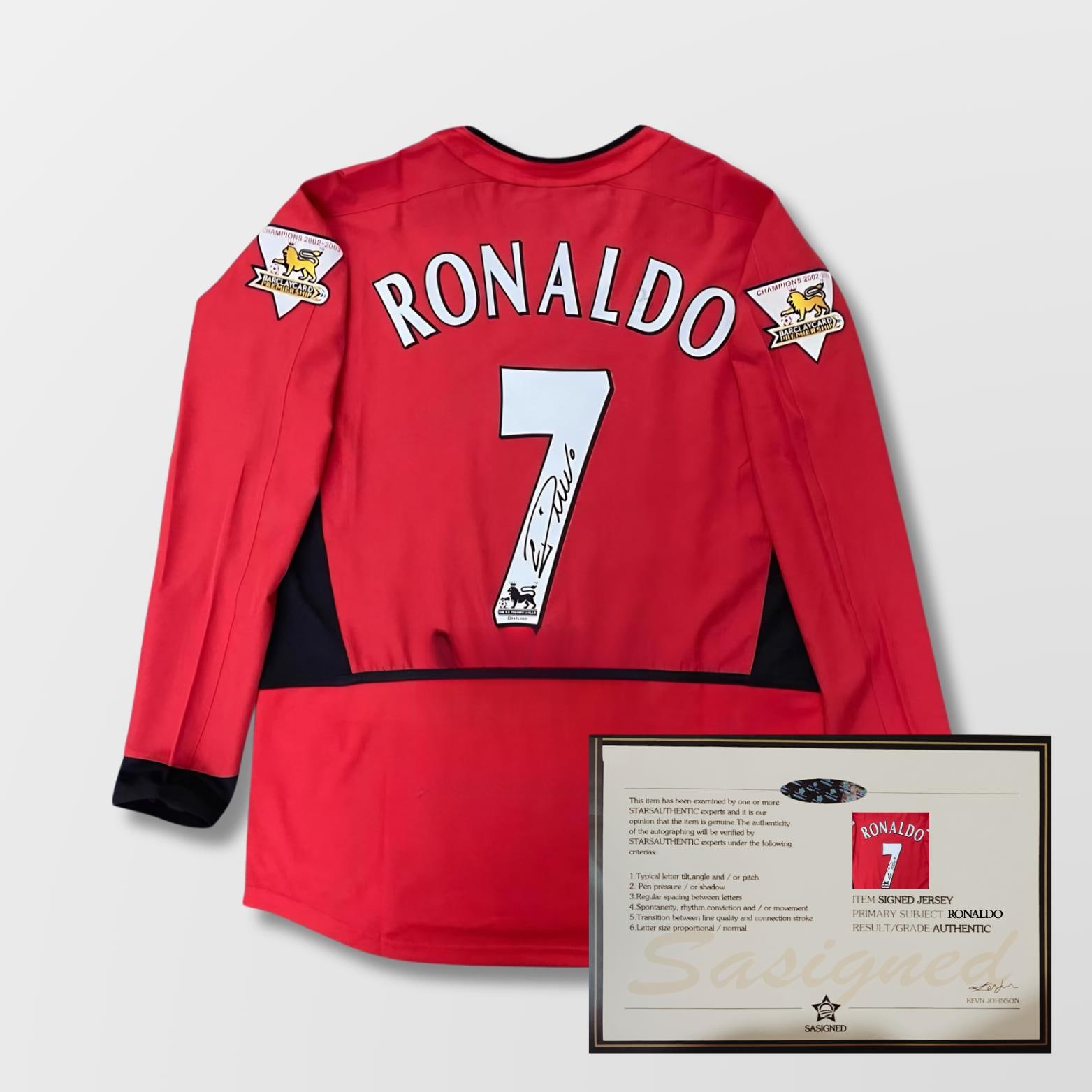 Ronaldo long sleeve jersey manchester united - Etsy 日本