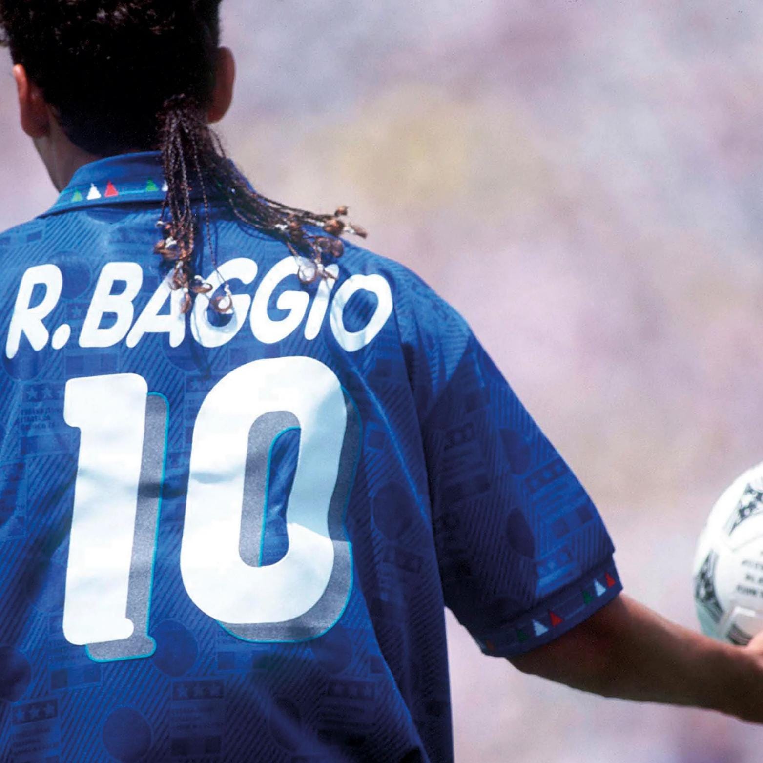Roberto Baggio Italy 1994 World Cup Signed Shirt + Certificate