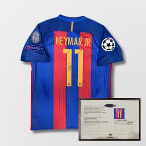Barcelona Neymar Jr 11 Jersey - 2016 2017 Soccer Fan Gift - Iconic
