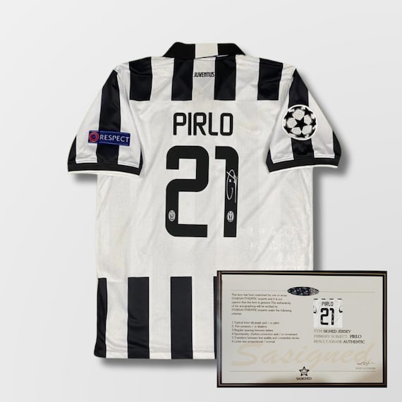 Andrea Pirlo Juventus 2014/15 Signed Shirt + Certificate (see