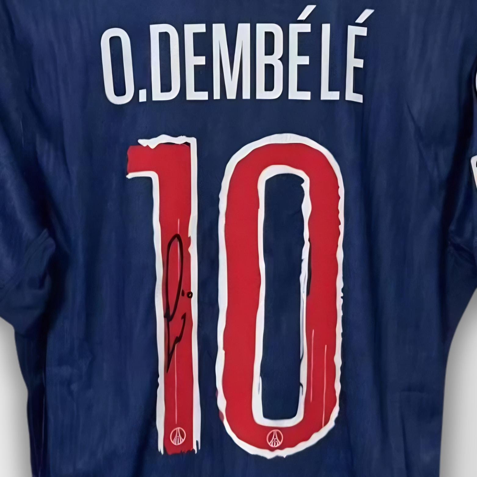 Ousmane Dembélé PSG 2024/25 Munich Final Match Signed Shirt +