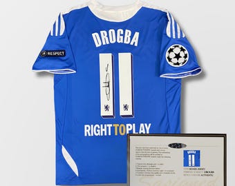 Chelsea 2011/2012 Didier Drogba #11 Home Jersey - Etsy