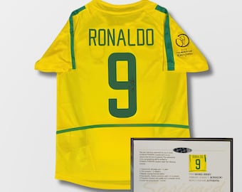 リバウド直筆サイン入りブラジル代表 97/98 ワールドカップ ホーム