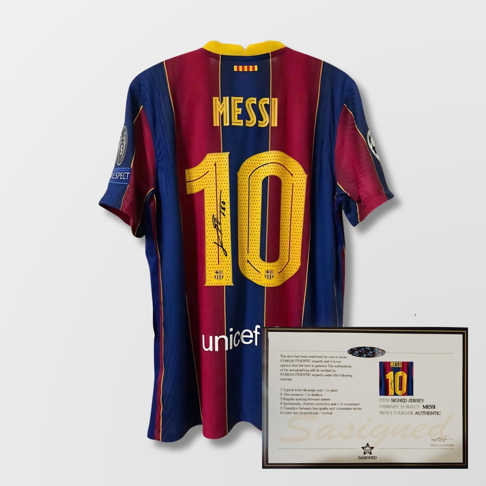 Messi Barcelona Jersey Authentic - Etsy