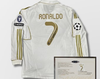 Cristiano Ronaldo Real Madrid 2011/12 Signed Shirt + Certificate (See Description)