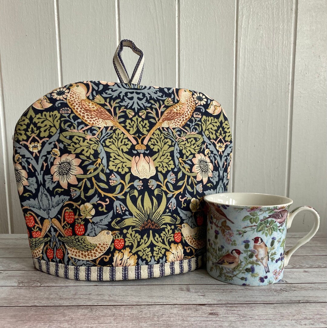 Tea Cosy William Morris Strawberry Thief 2 Cup Tea Pot Etsy