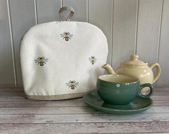 Tea cosy Little Bee Print 2 cup tea pot