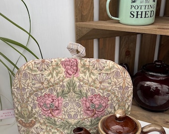 Tea cosy William Morris Honeysuckle 2 cup tea pot