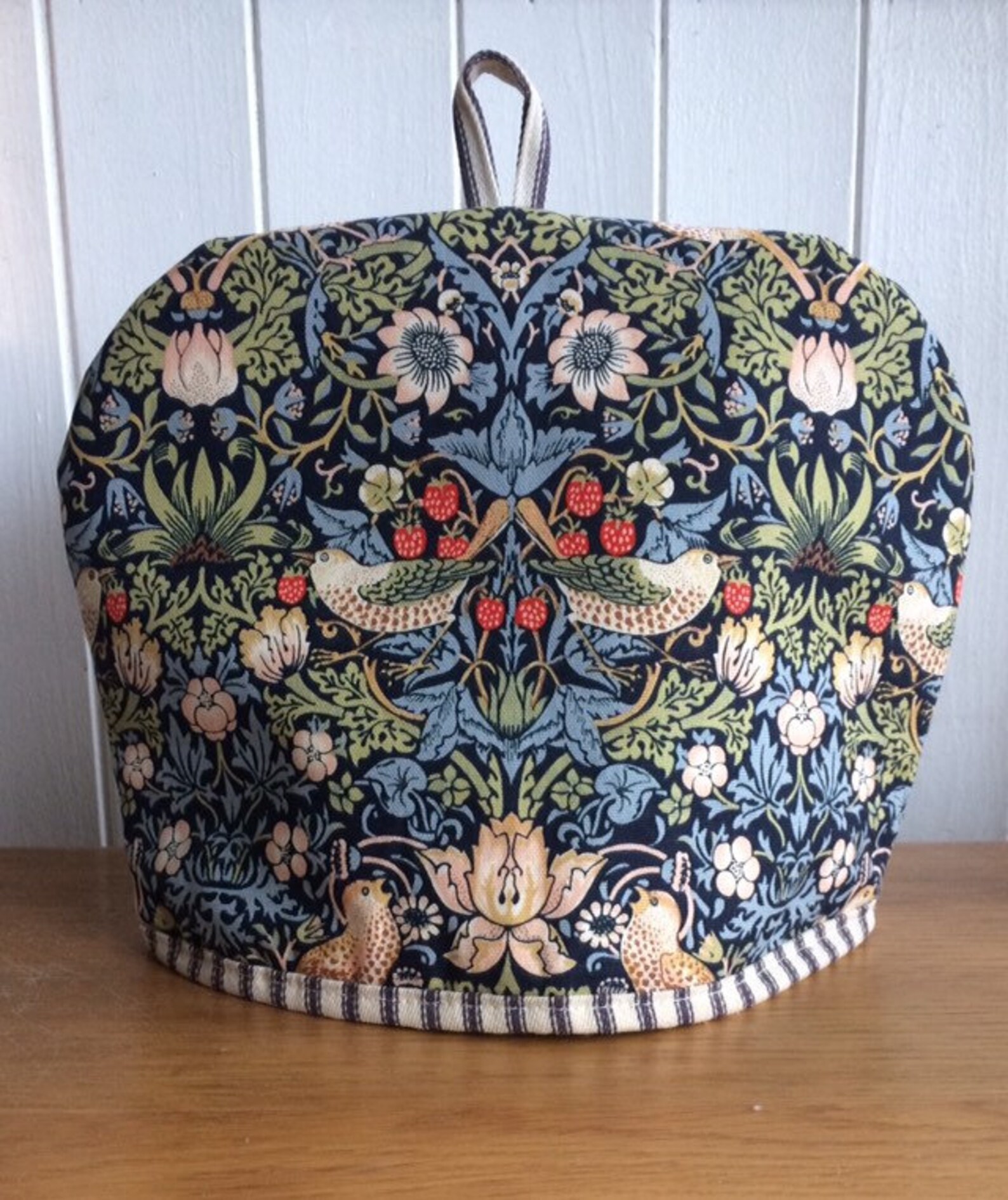 Tea Cosy William Morris Strawberry Thief 4 Cup Pot Lined Etsy