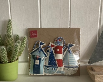 Little Seaside Lavender Bags- beach huts, boats and lighthouses