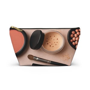 Makeup Accessory Pouch | Cosmetic Bag & Travel Toiletry Case | Stylish Beauty Organizer, Gift for Beauty Lovers