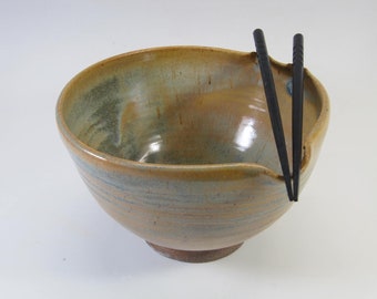 stoneware noodle/rice bowl