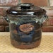 Stoneware Fermentation/Food Preservation Crock with Weight and Water Seal Lid - 1 Gallon 