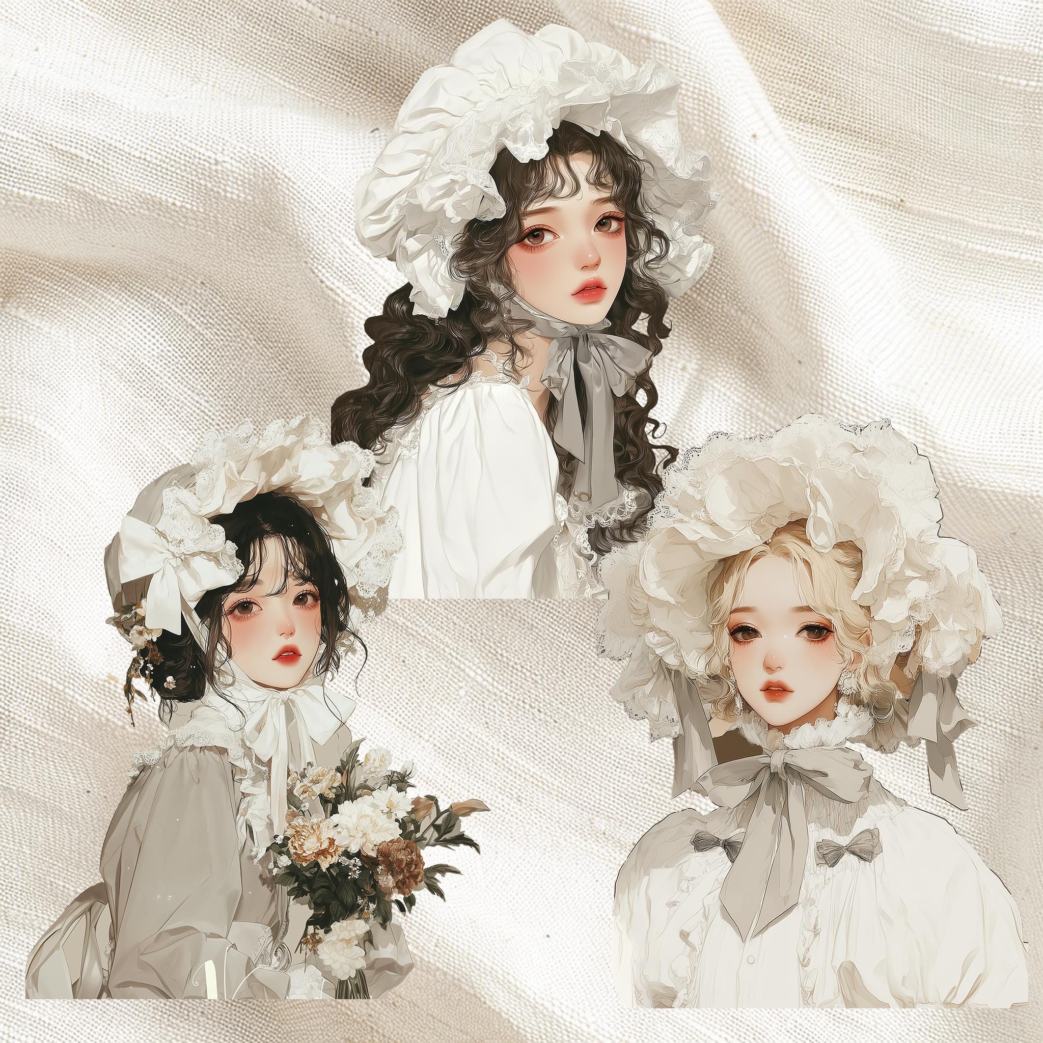 USAヴィンテージ　女の子のアート il_fullxfull.7149446698_dofe.jpg