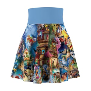 Enchanted Characters Women&#39;s Skater Skirt