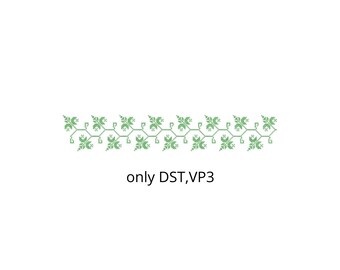 Apron border,Machine embroidery,cross stitch,folk embroidery