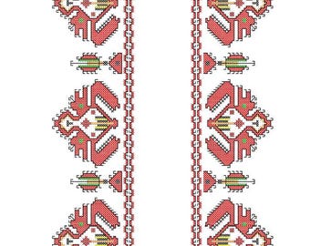 Point de croix, Broderie machine, Broderie bulgare, Shevitsa