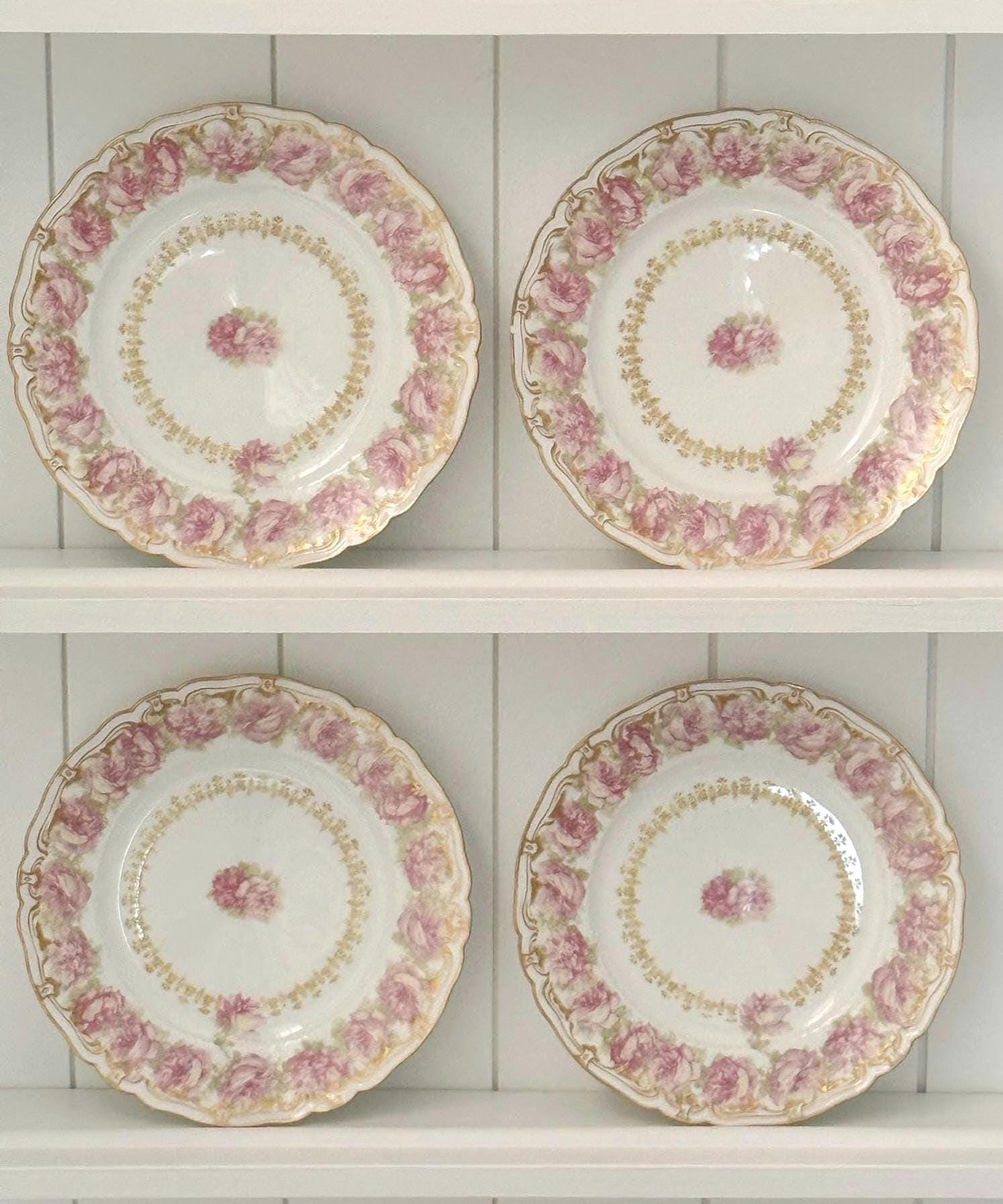Limoges Rose Pattern China - Etsy