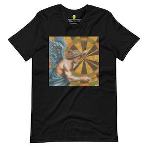 Artistic Dart Board Unisex staple eco t-shirt