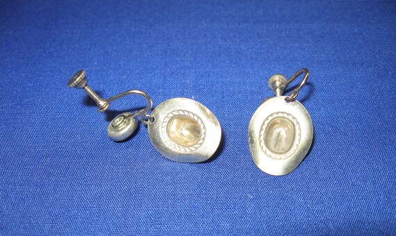 Silver earrings, 2 pair/Sale Price - image 3