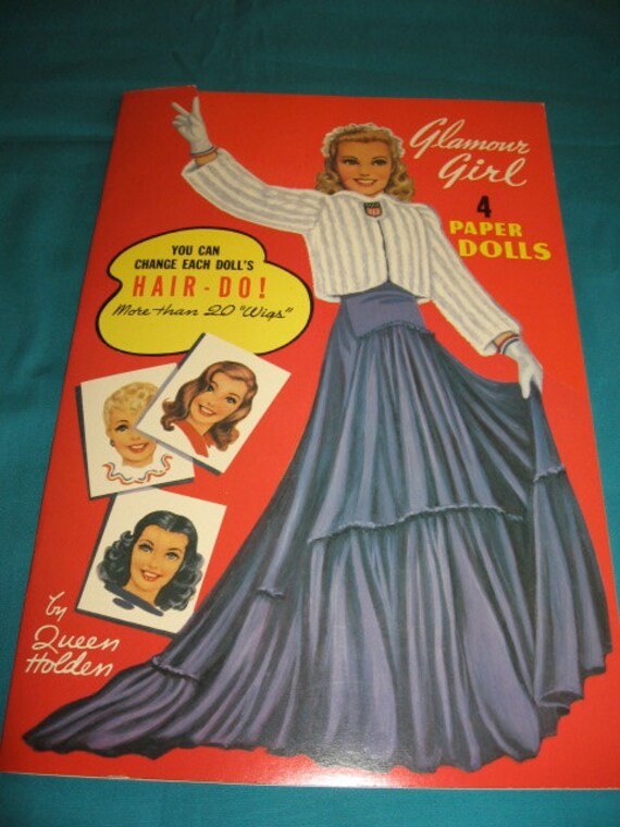 queen holden paper dolls