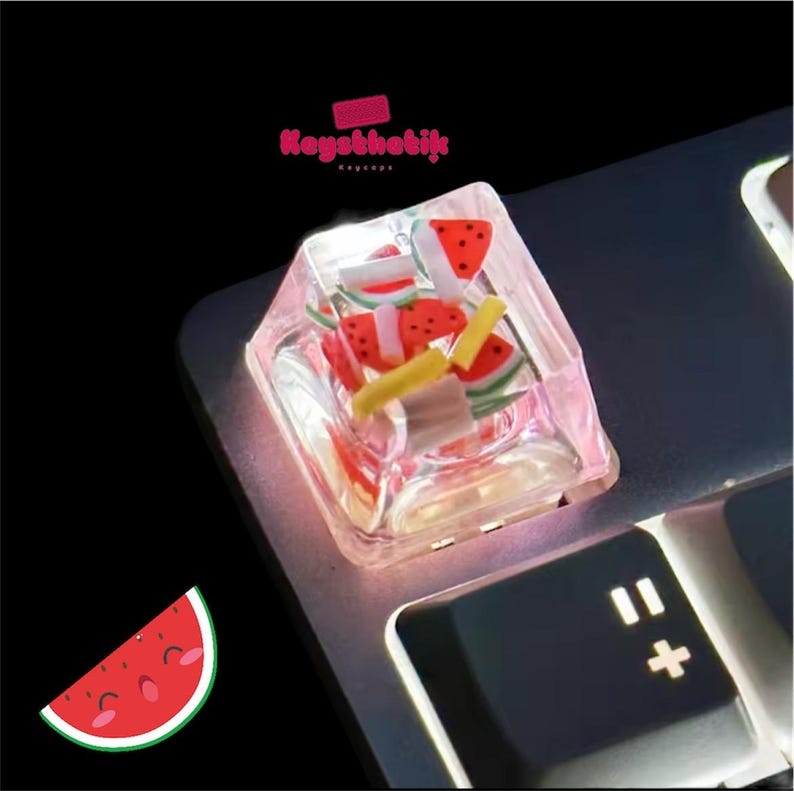 Fruit Keycap - Cute Artisan Keycap for Cherry MX Mechanical Gaming ...