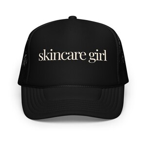 skincare girl hat