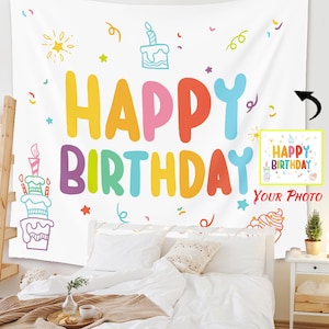 Custom Tapestry • Custom Backdrop • Personalized Tapestry •  Custom Wall Tapestry Hanging • Photo Backdrop • Wedding Tapestry