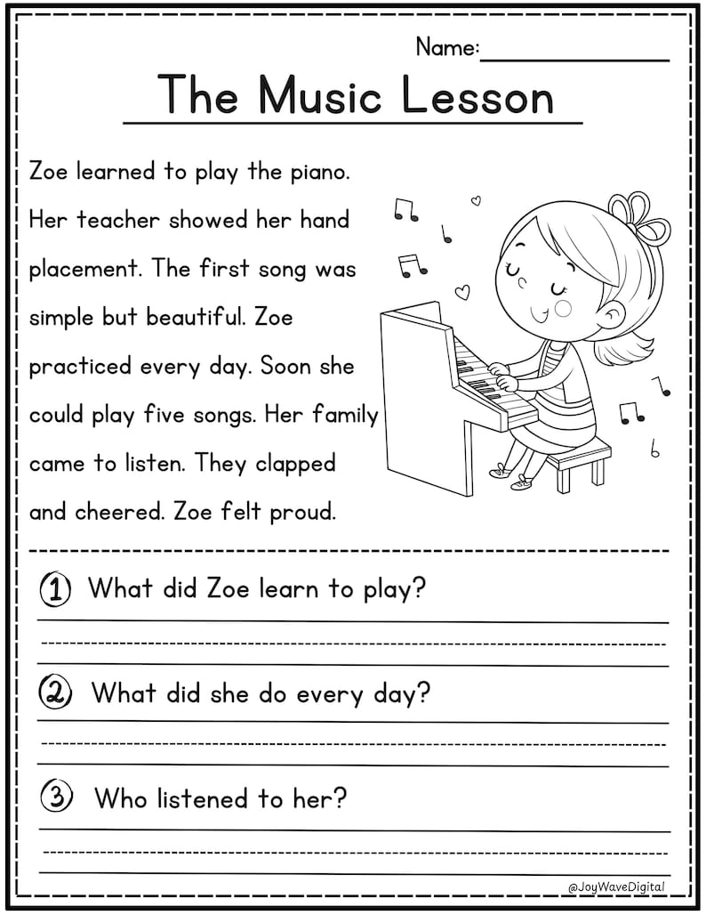 JoyWaveDigital The Music Lesson Story