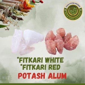Potash Alum Stone by BHT: Fithkari, Fatakadi, Fitkari