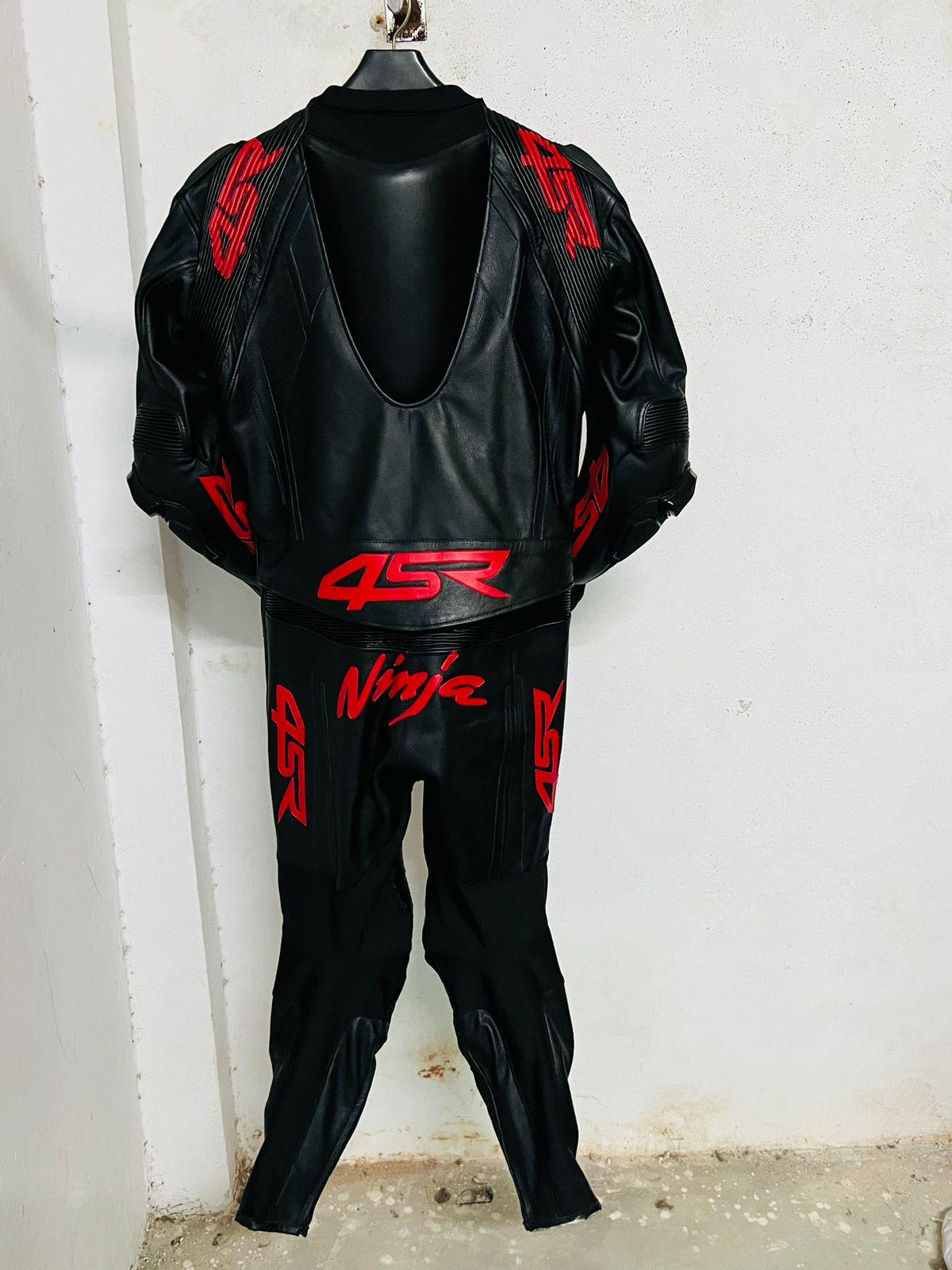 Kawasaki ZX-10R Leather Racing Suit | CE Armored Motogp Track Suit