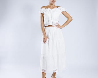 Nuevo Conjunto De 2 Piezas Con Tampado Floral De Primavera