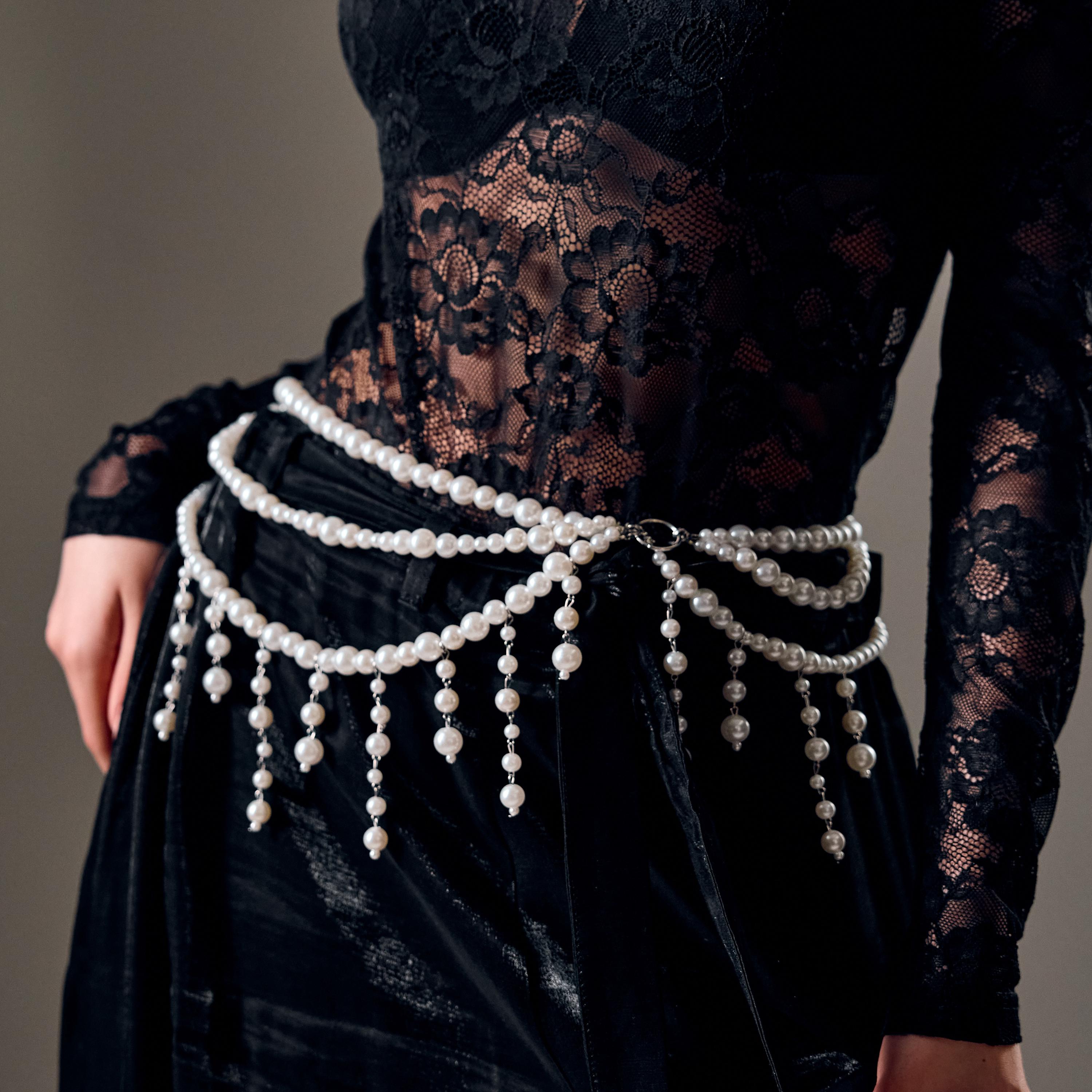 Beaded Waist Belt