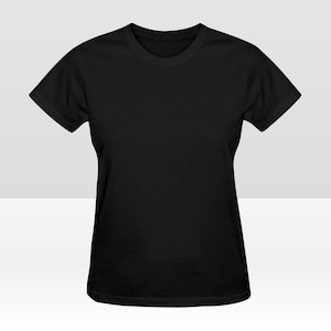 Custom Double-Sided Women&#39;s T-Shirt – Personalized Design Tee with Front and Back Printing