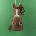 PDF Felt Ornament Pattern Pair, Horse and Goat, Mini Stuffies, Felt ...