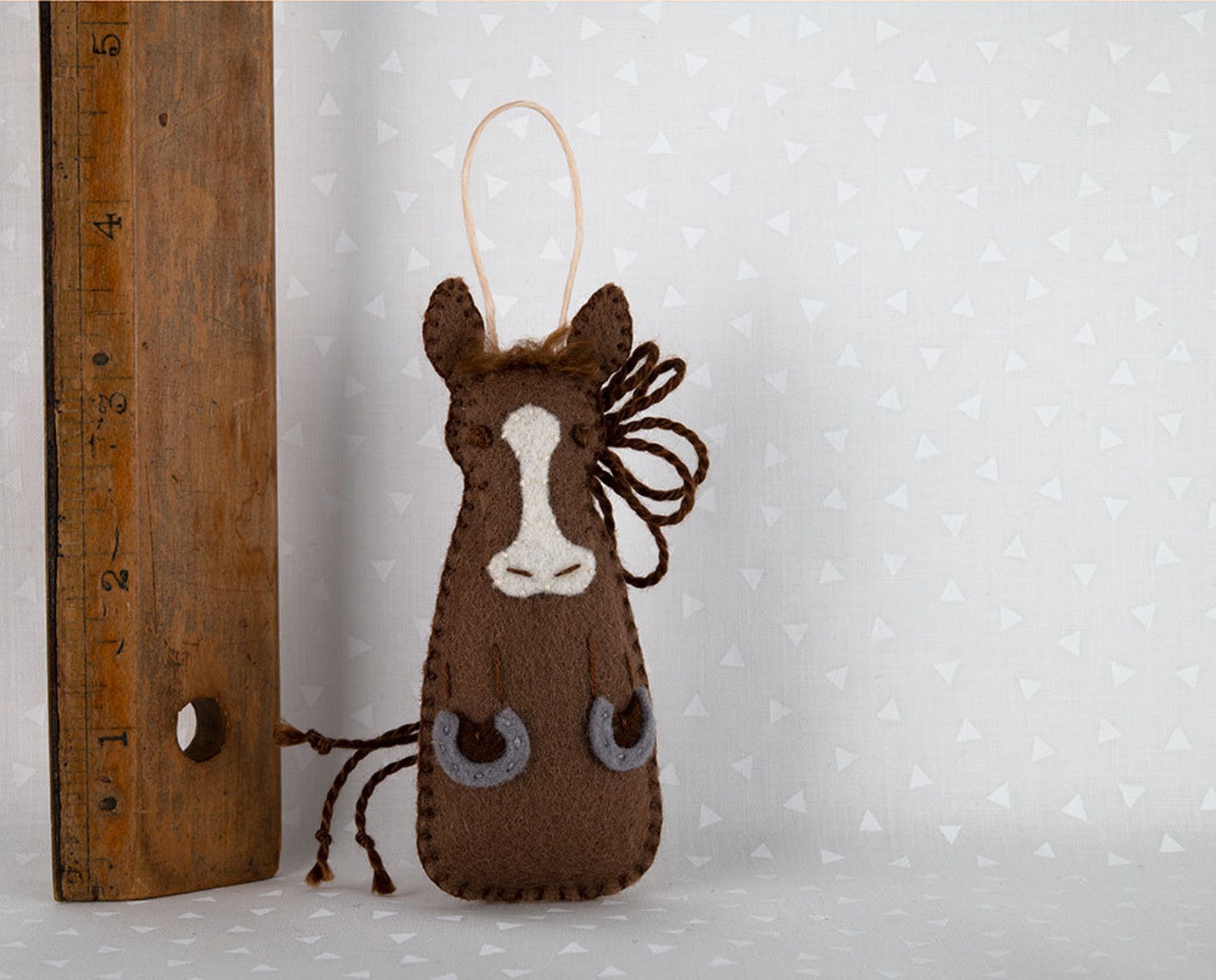 PDF Felt Ornament Pattern Horse Pattern Hand Sewing Felt - Etsy UK