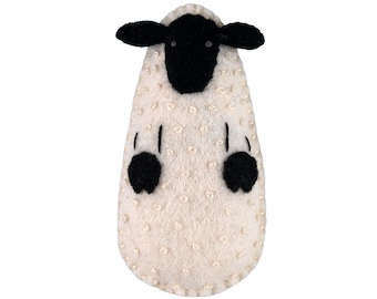 PDF Felt Ornament Pattern, Sheep Pattern, Hand Sewing, Felt Craft, DIY Handmade Gift